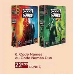 Monop' CODE NAMES Duo offre