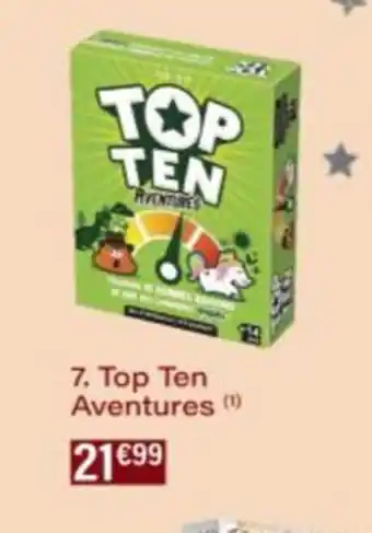 Monop' TOP TEN Aventures offre