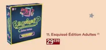 Monop' ESQUISSÉ ÉDITION ADULTES offre