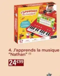 Monop' J'apprends la musique Nathan offre