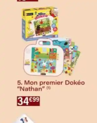 Monop' Mon premier Dokéo Nathan offre