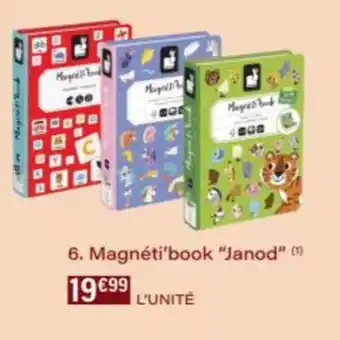 Monop' Magnéti'book Janod offre
