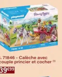 Monop' Calèche avec couple princier et cocher offre