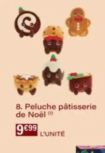 Monop' Peluche pâtisserie de Noël offre