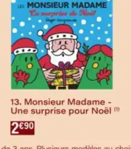 Monop' Monsieur Madame - Une surprise pour Noël offre