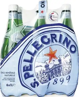 Petit Casino EAU MINÉRALE NATURELLE GAZEUSE 6x1L offre