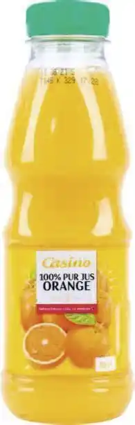 Petit Casino 100% PUR JUS ORANGE offre