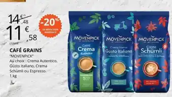 E.Leclerc Café Grains Mövenpick offre
