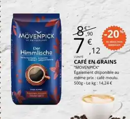 E.Leclerc Café en grains 'Mövenpick' offre