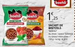E.Leclerc SACHET DE BRETZELS BOEHLI offre