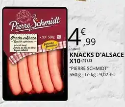 E.Leclerc KNACKS D'ALSACE X10 offre