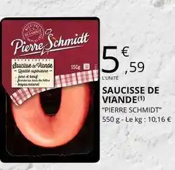 E.Leclerc Saucisse de viande offre