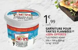 E.Leclerc GARNITURE POUR TARTES FLAMBÉES offre