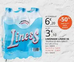 E.Leclerc LIMONADE LINESS X6 offre
