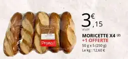 E.Leclerc MORICETTE X4 +1 OFFERTE offre