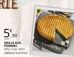 E.Leclerc GRILLÉ AUX POMMES offre