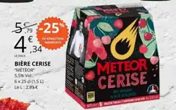 E.Leclerc BIÈRE CERISE offre