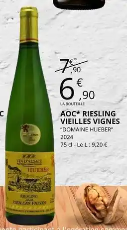 E.Leclerc AOC* RIESLING VIEILLES VIGNES offre