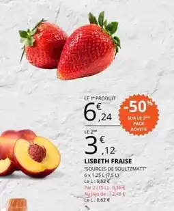 E.Leclerc LISBETH FRAISE offre