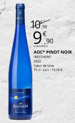 E.Leclerc AOC* Pinot Noir offre