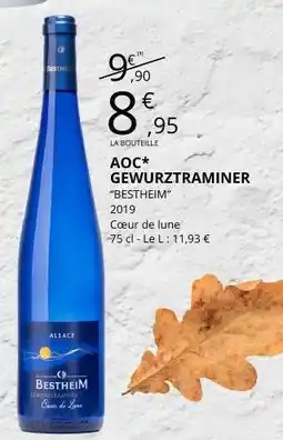 E.Leclerc AOC* GEWURZTRAMINER offre