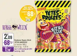 G20 Bonbons Hypno Stick TÊTES BRULÉES offre