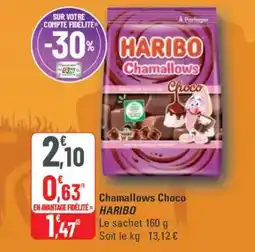 G20 HARIBO Chamallows Choco offre