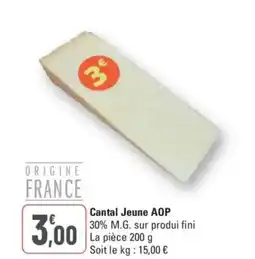 G20 Cantal Jeune AOP offre