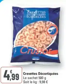 G20 Crevettes Décortiquées offre