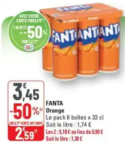 G20 FANTA Orange offre