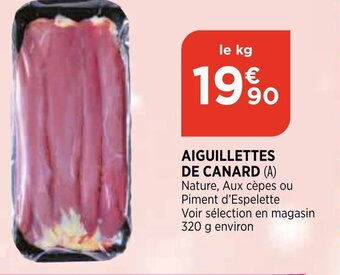 Bi1 Aiguillettes de Canard offre