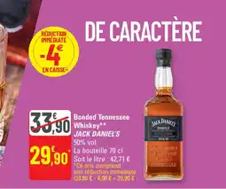 G20 JACK DANIEL'S Bonded Tennessee Whiskey offre