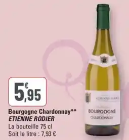 G20 ETIENNE RODIER Bourgogne Chardonnay offre