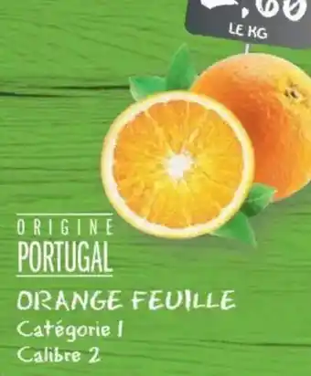 G20 Orange feuille offre