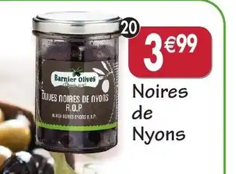 Maximo Olives noires de nyons offre