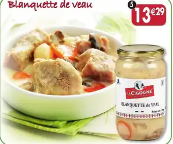 Maximo Blanquette de veau produits de la cigogne offre
