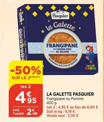 Bi1 La Galette Psquier offre