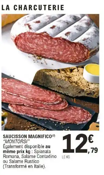 E.Leclerc SAUCISSON MAGNIFICO offre