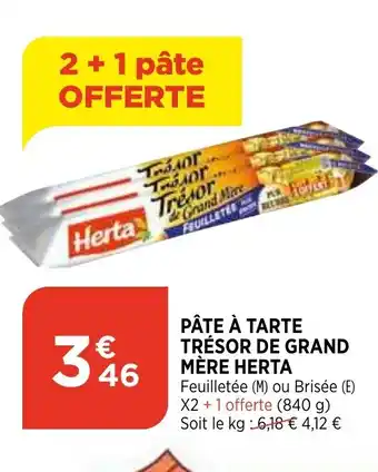 Bi1 Pâte à Tarte offre