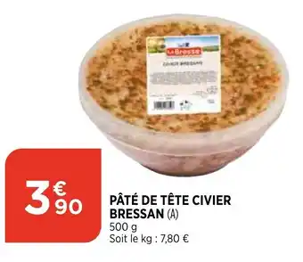 Bi1 Pâté de Tête Civier offre
