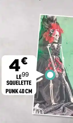 Centrakor Le squelette punk offre