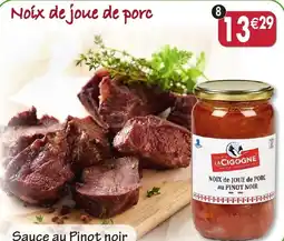 Maximo Noix de joue de porc au Pinot noir offre
