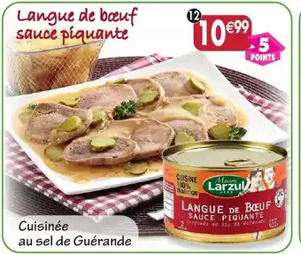 Maximo 1/2 Langue de bœuf offre