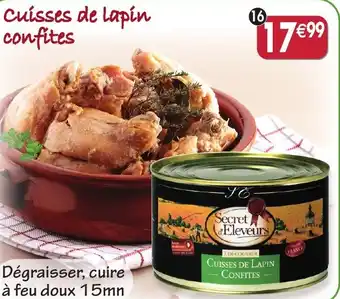Maximo Cuisses de lapin confites offre