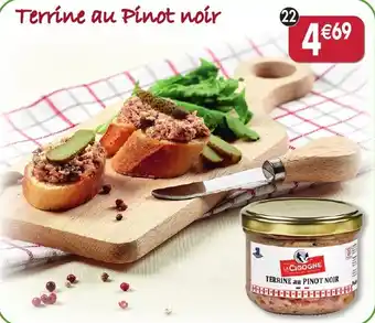 Maximo Terrine au pinot noir offre