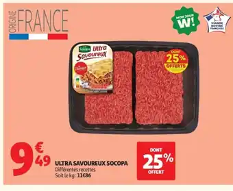 Auchan SOCOPA Ultra savoureux offre