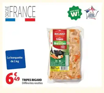 Auchan BIGARD Tripes offre