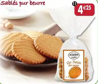 Maximo 6 sablés pur beurre offre