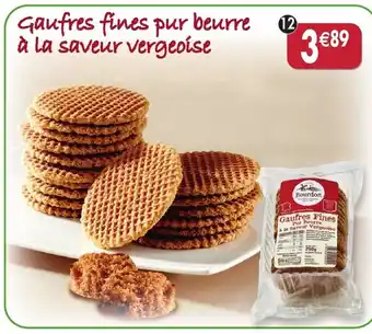 Maximo Gaufres fines pur beurre à la saveur vergeoise offre