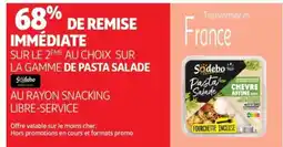 Auchan Sur la gamme de pasta salade offre
